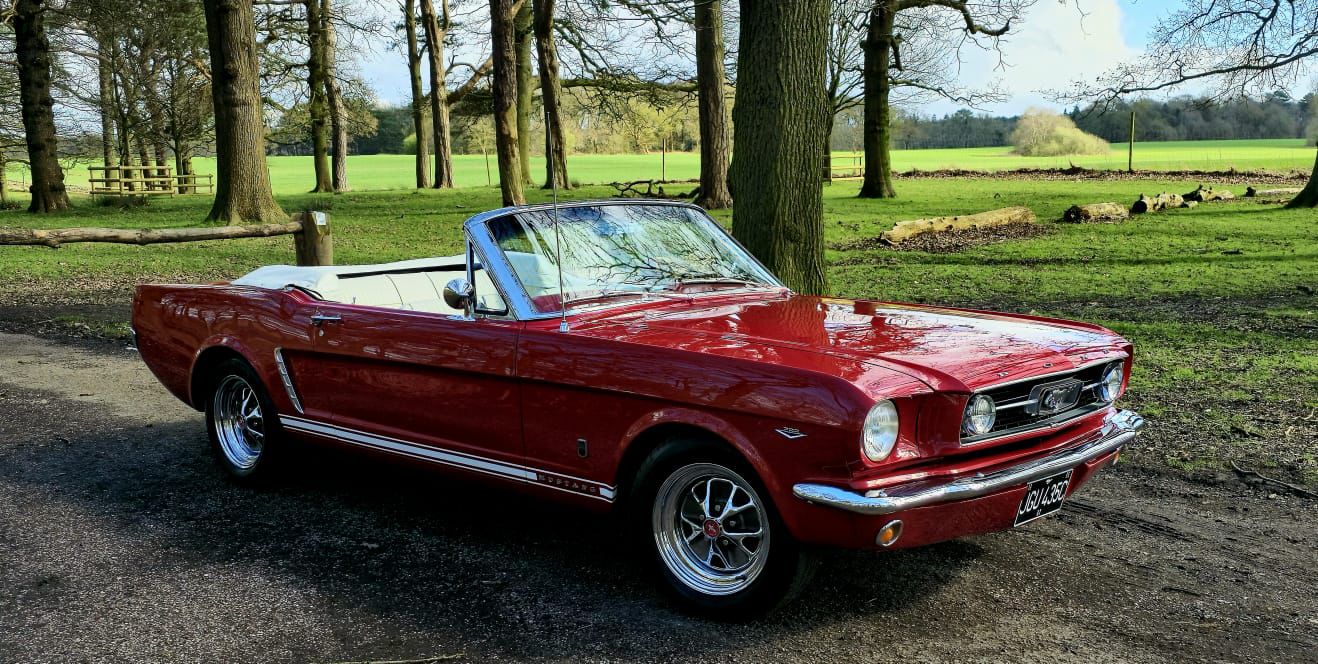 Ford Mustang for weddings and events