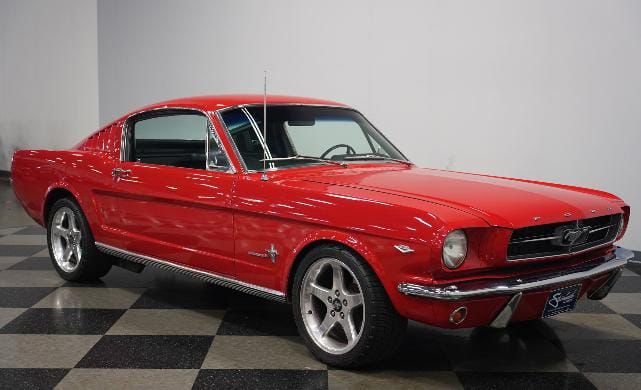 Ford Mustang Fastback for weddings and events