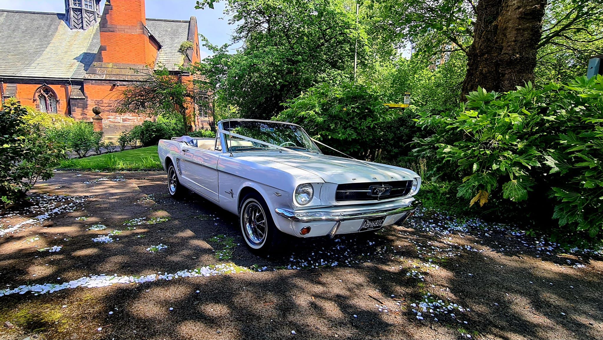 Ford Mustang for weddings and events