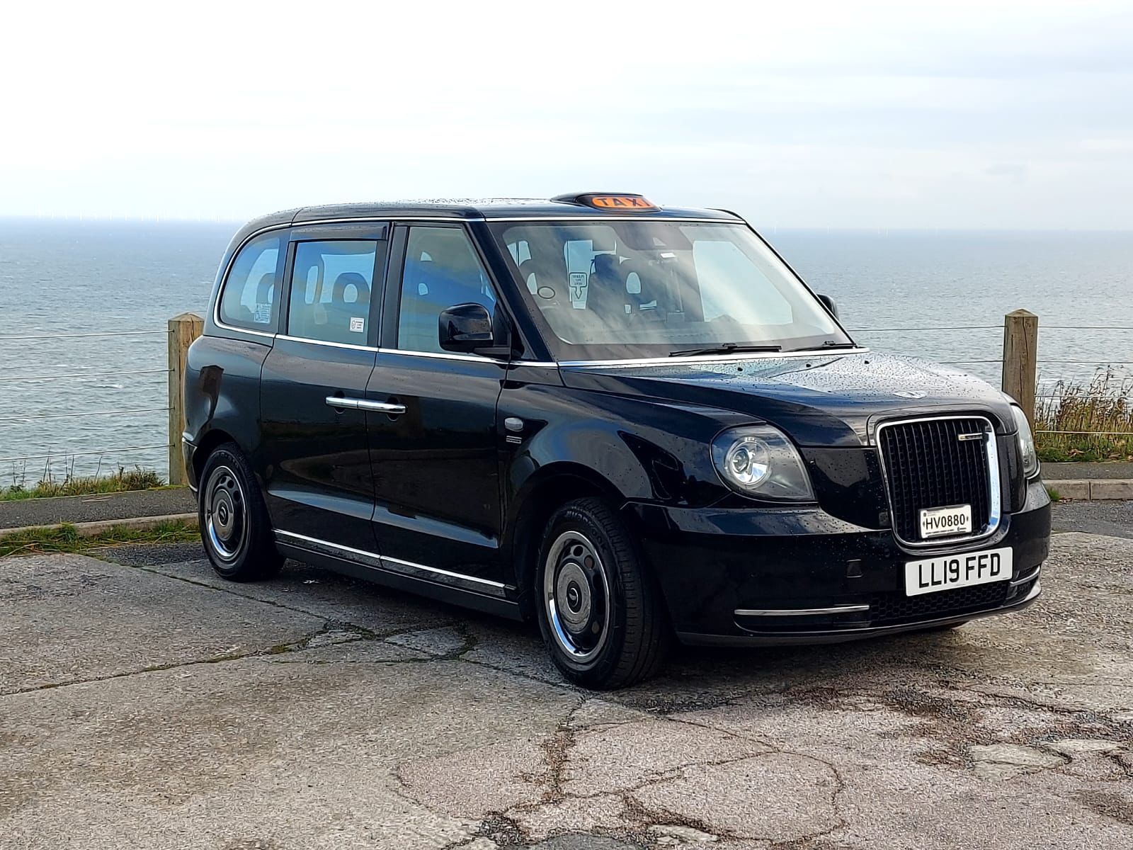 LEVC Taxi for weddings and events